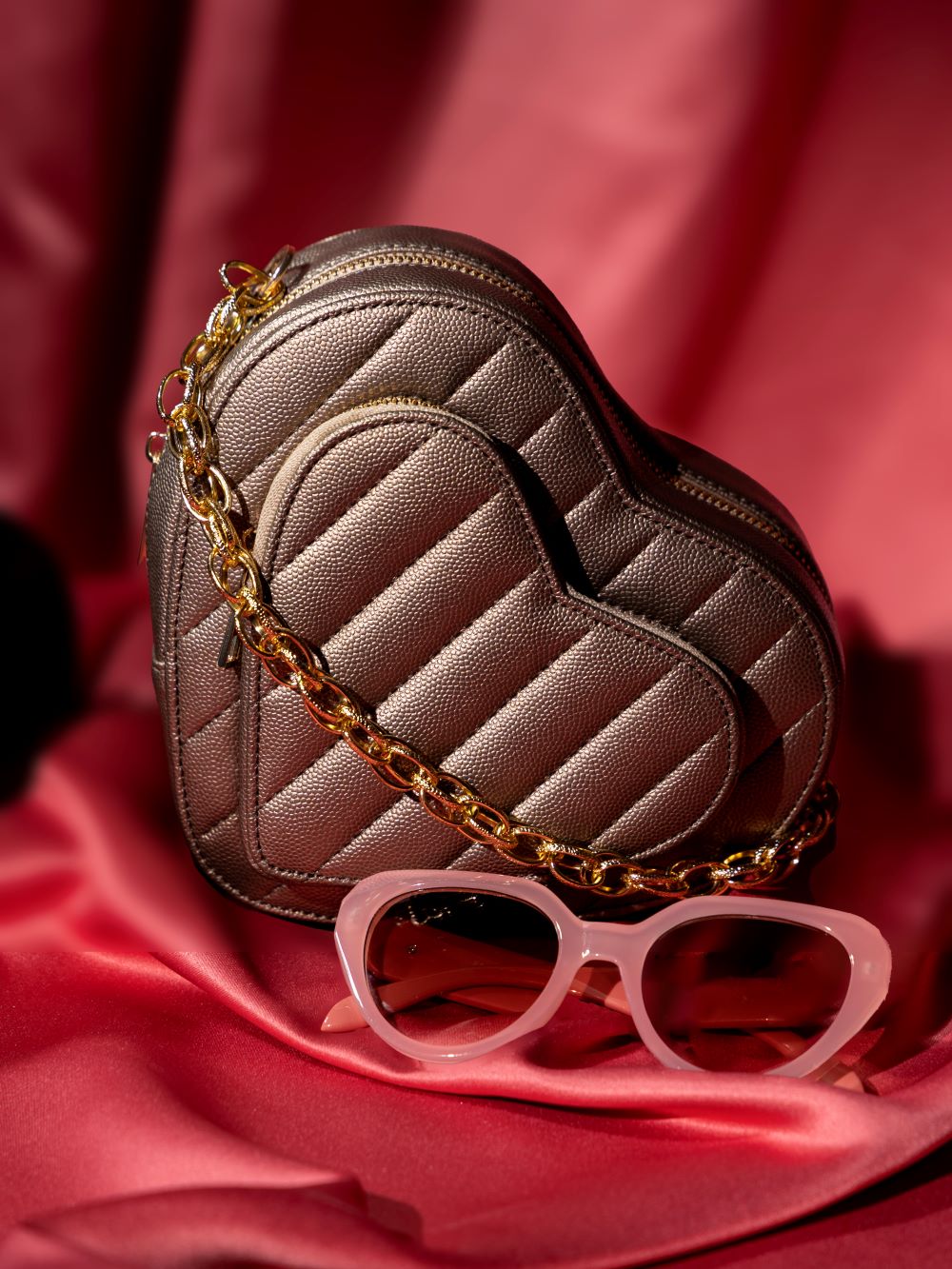 Bronze Sweetheart Duo Bag