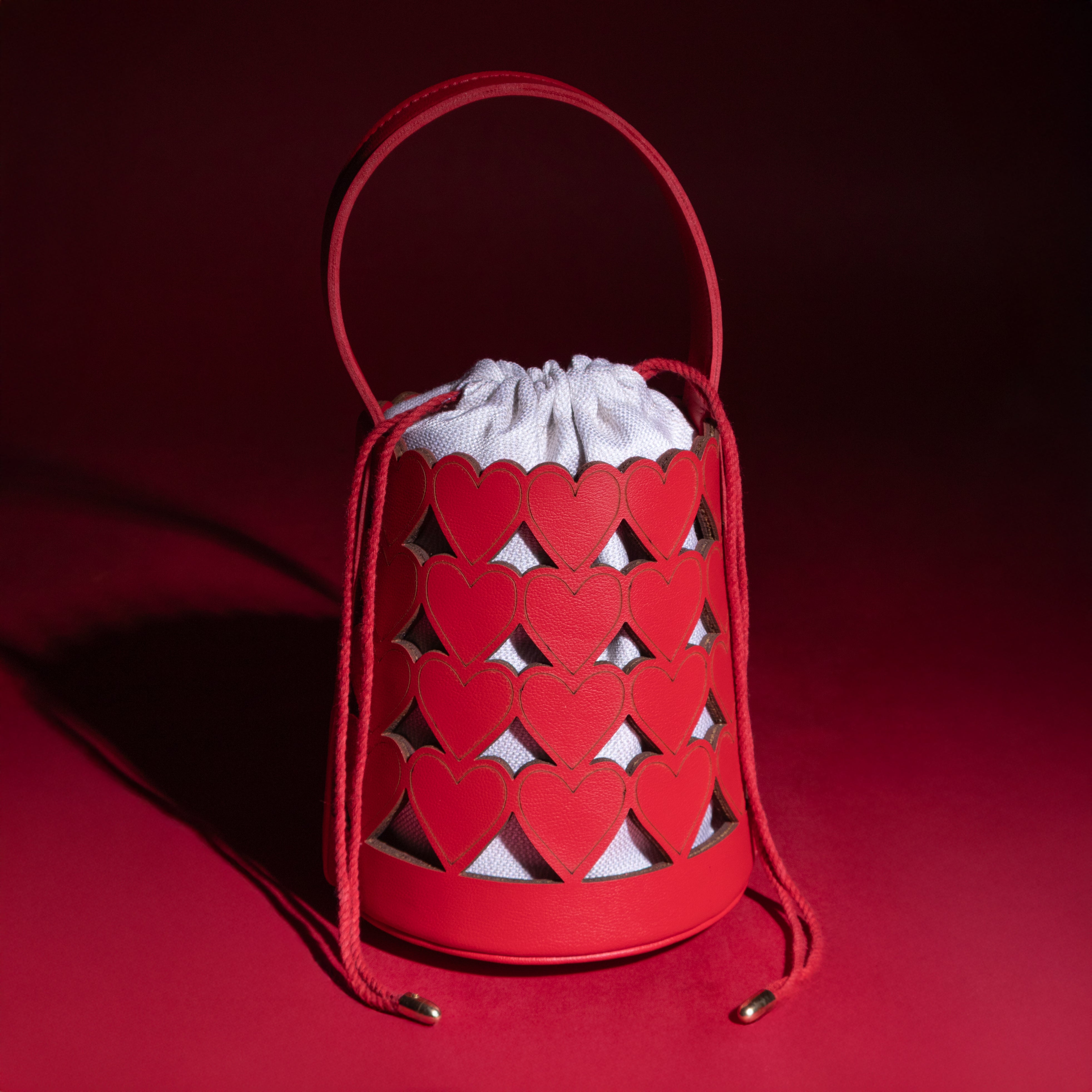 Love Lattice Bucket Bag - Suave Bags  #
