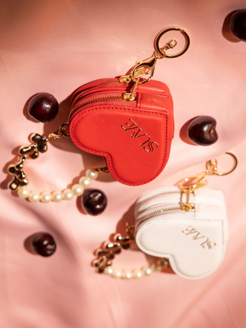 Red Love Lock Mini Heart Bag