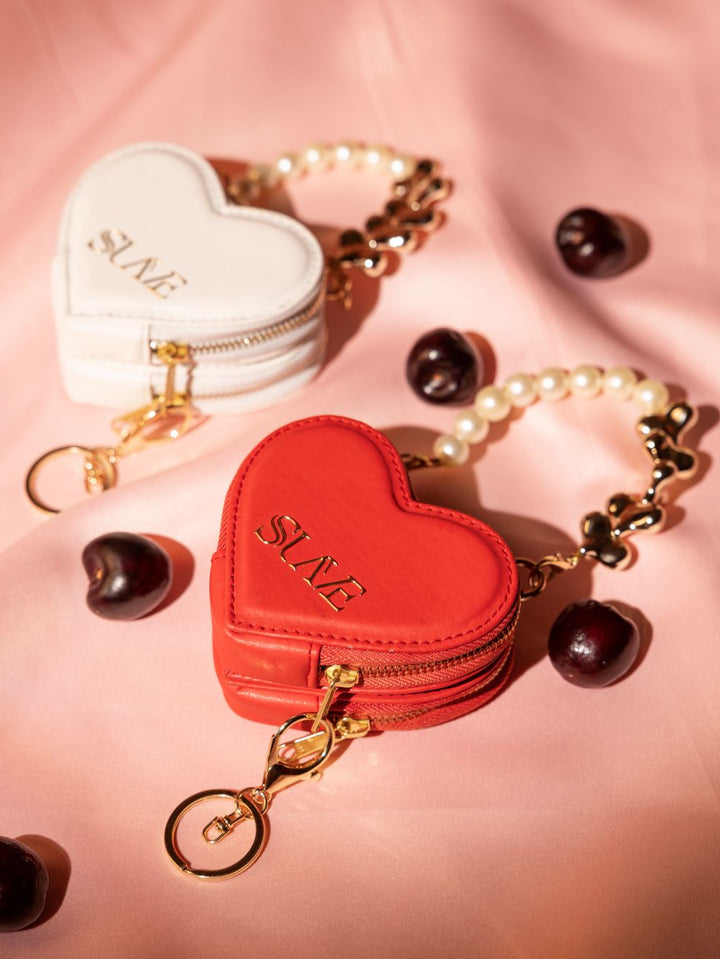Red Love Lock Mini Heart Bag