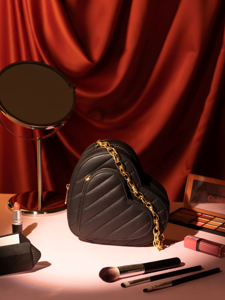 Black Sweetheart Duo Bag