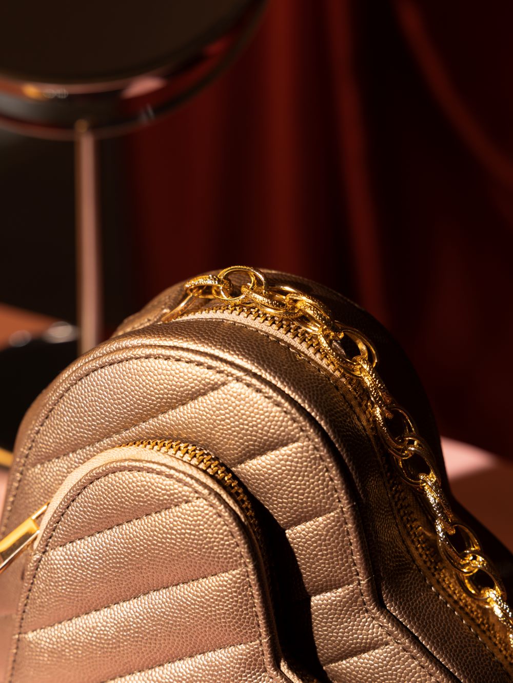 Bronze Sweetheart Duo Bag