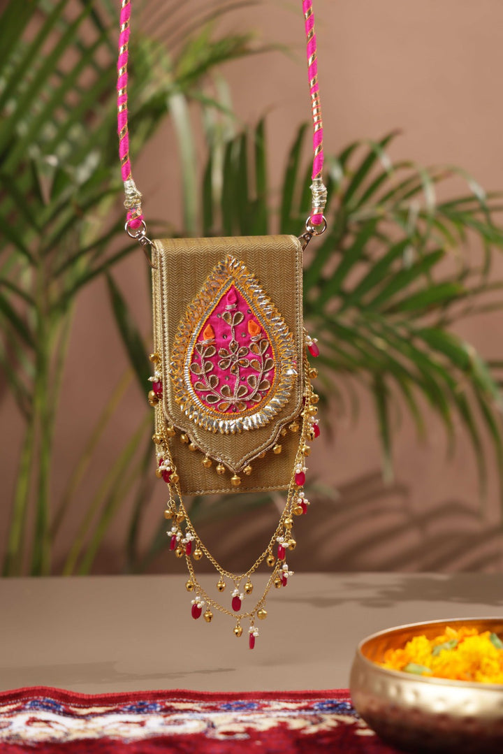 UTSAV MOBILE SLING - RANI PINK