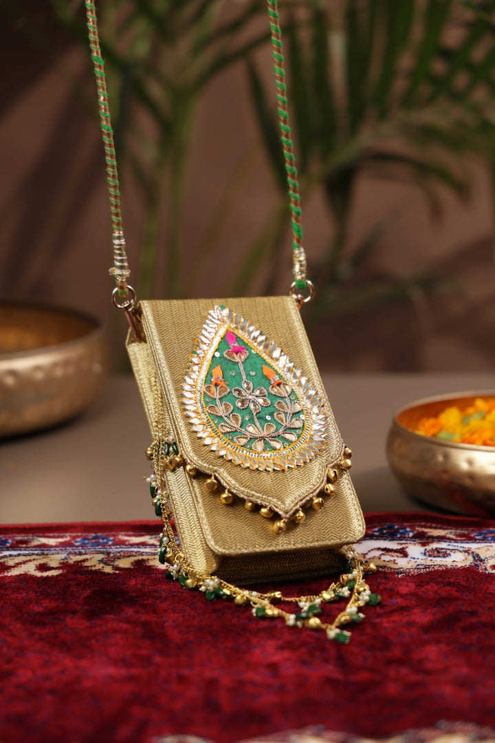 UTSAV MOBILE SLING - EMERALD GREEN