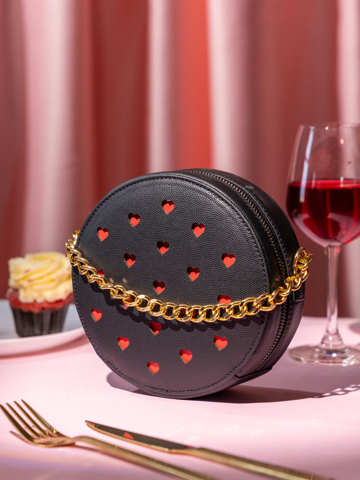 Love Pop Circle Sling Bag