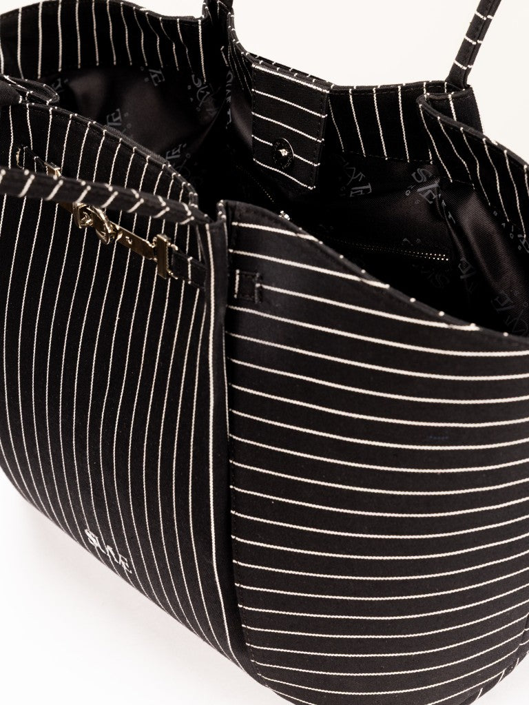 Black Harper Denim Tote