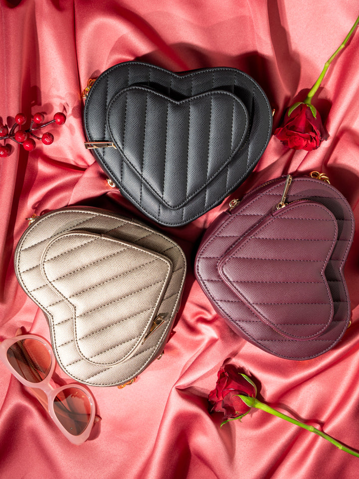 Bronze Sweetheart Duo Bag