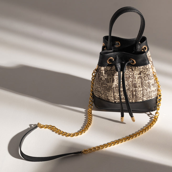 The Urban Tweed Bucket Bag - Suave Bags