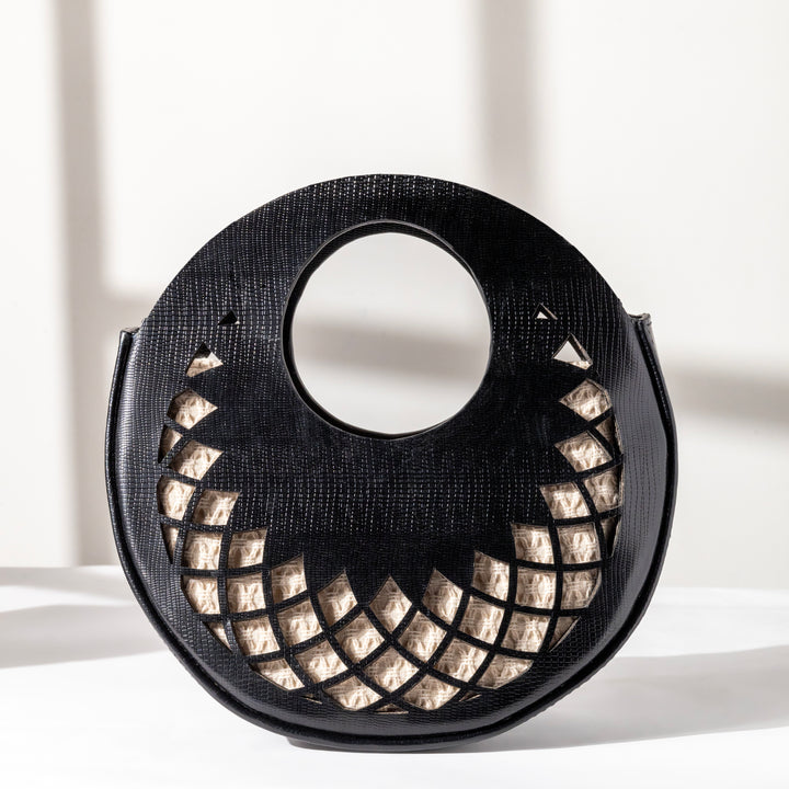 Black Aurora Circle Bag - Suave Bags