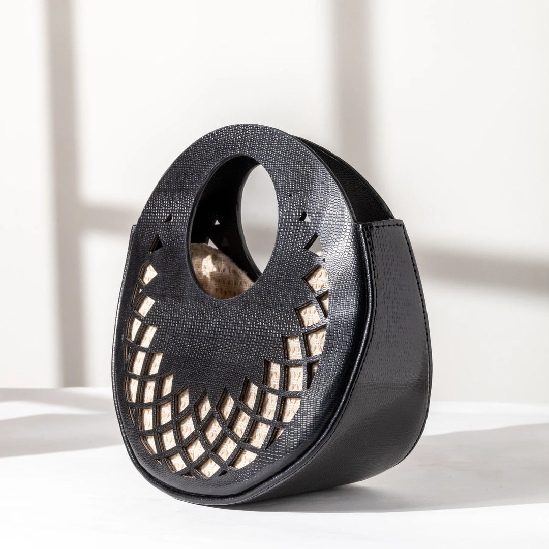 Aurora Circle Bag - Suave Bags Black