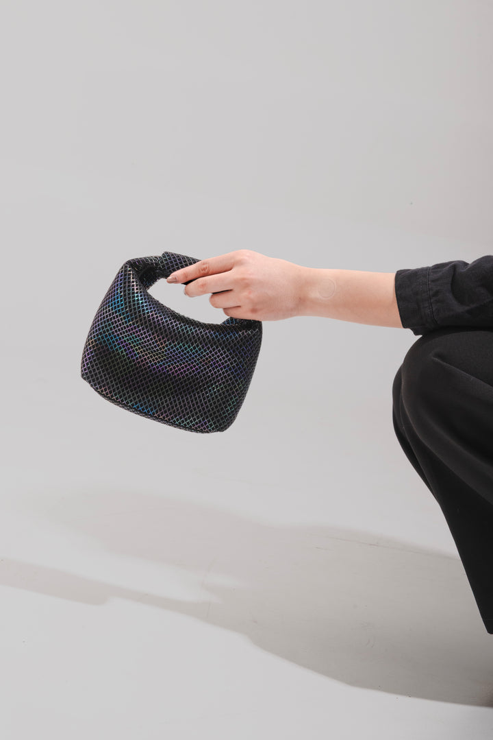 Black Halo Iridescent Handbag - Suave Bags