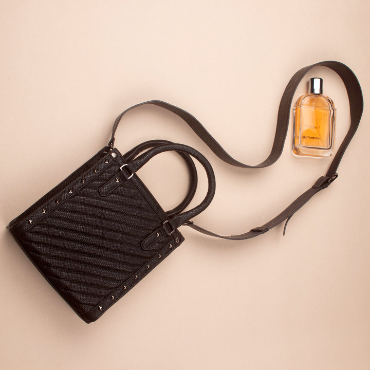 Black Serpenti Sling - Suave Bags