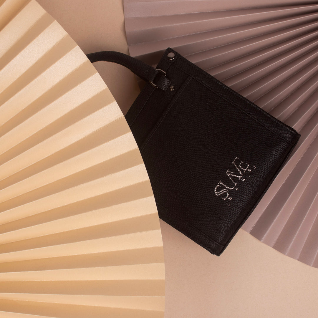 Black Serpenti Sling - Suave Bags