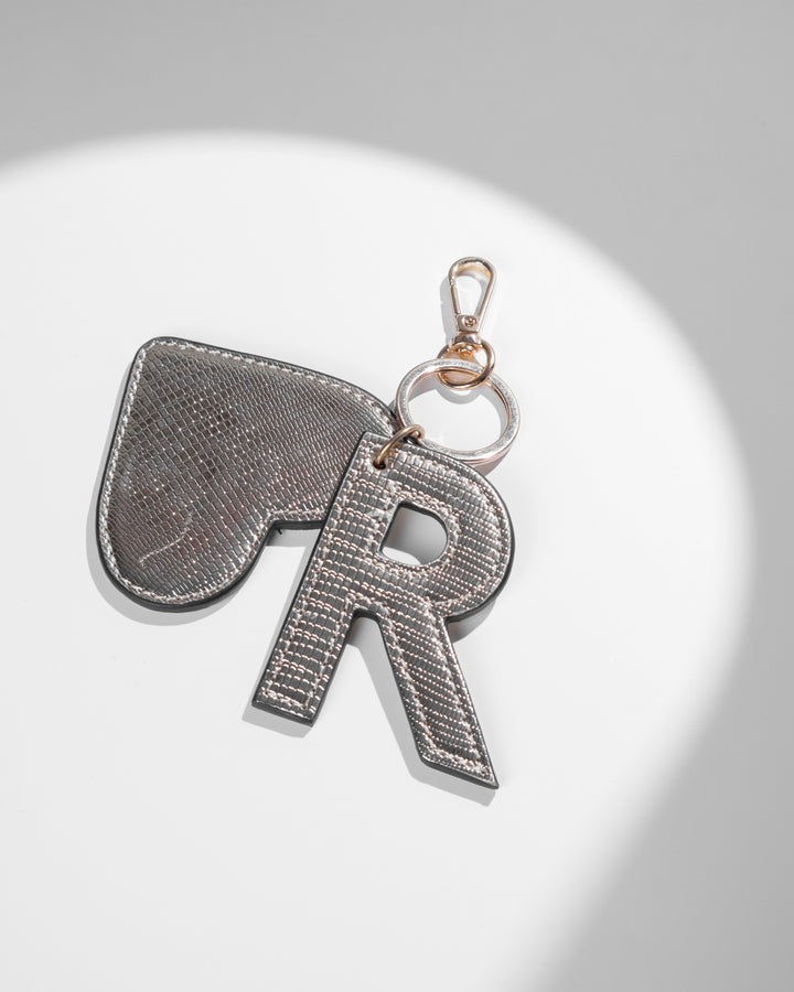 Silver Customized Initial Charms - Suave Bags