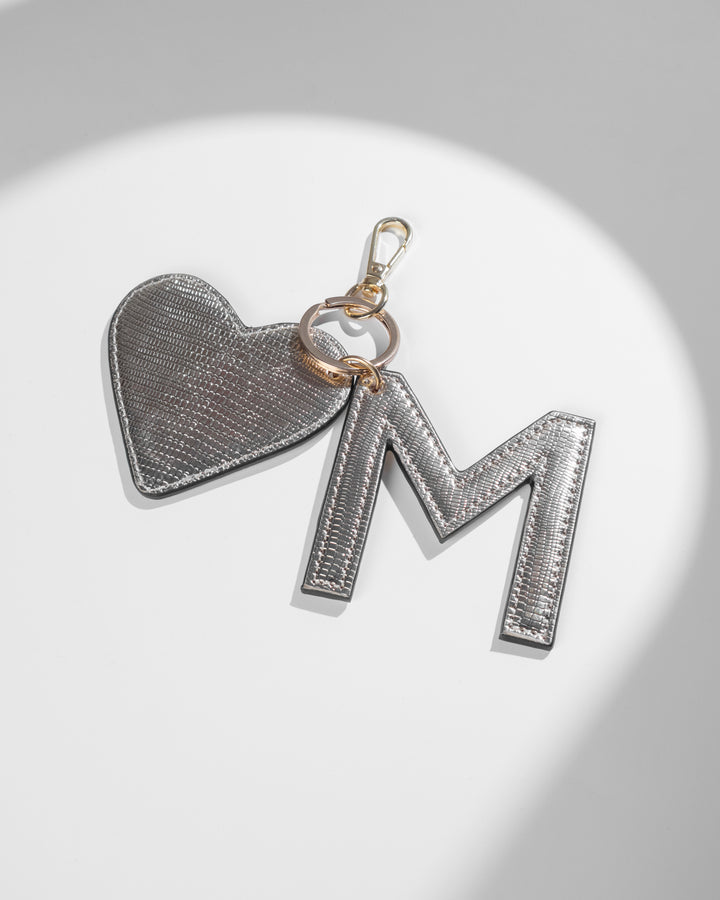 Silver Customized Initial Charms - Suave Bags