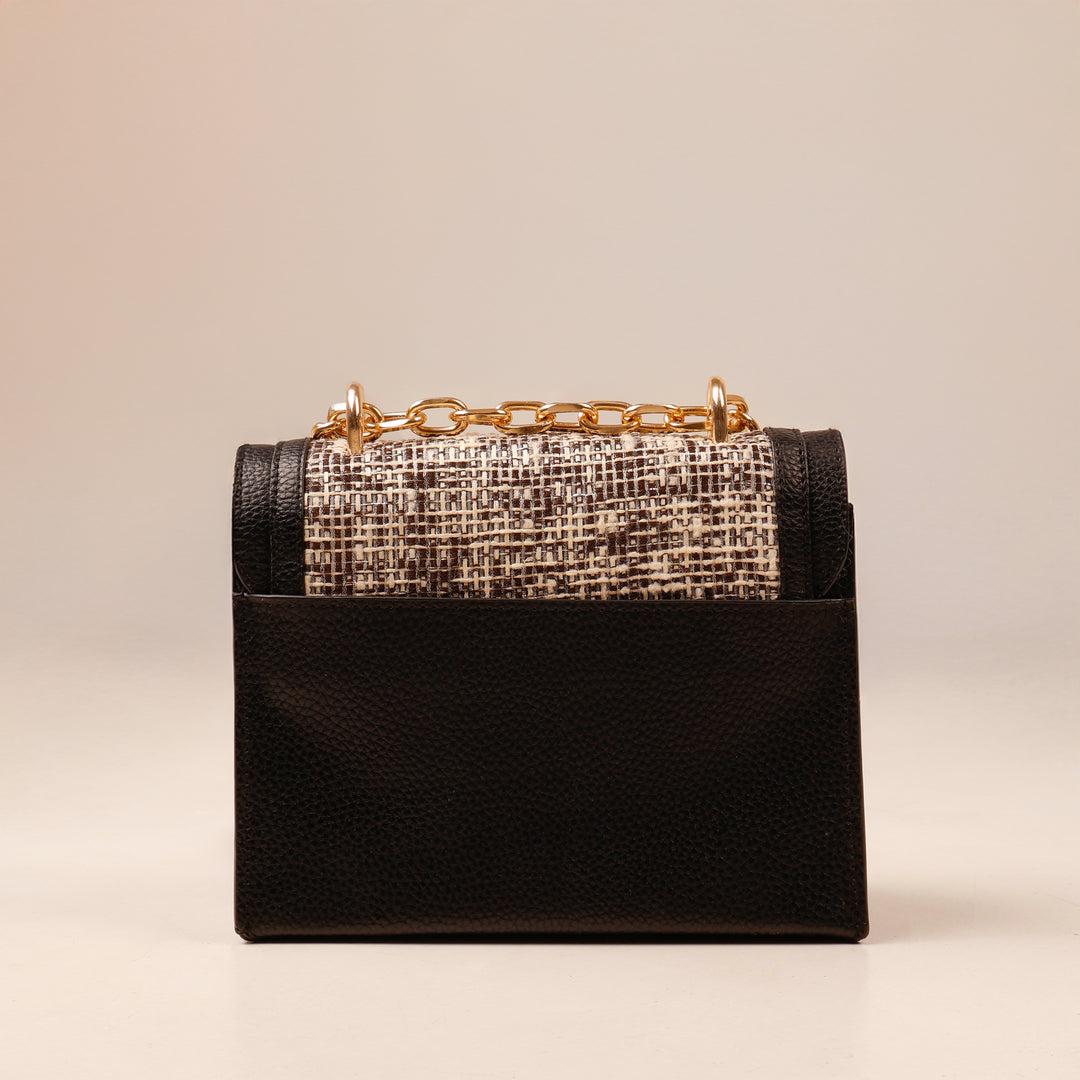 Tweed Lux Flap Bag - Suave Bags