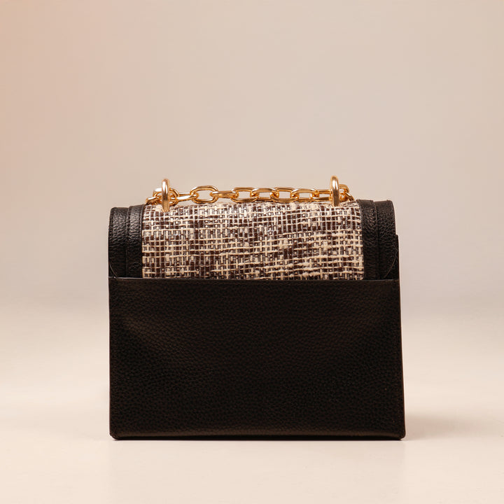 Tweed Lux Flap Bag - Suave Bags