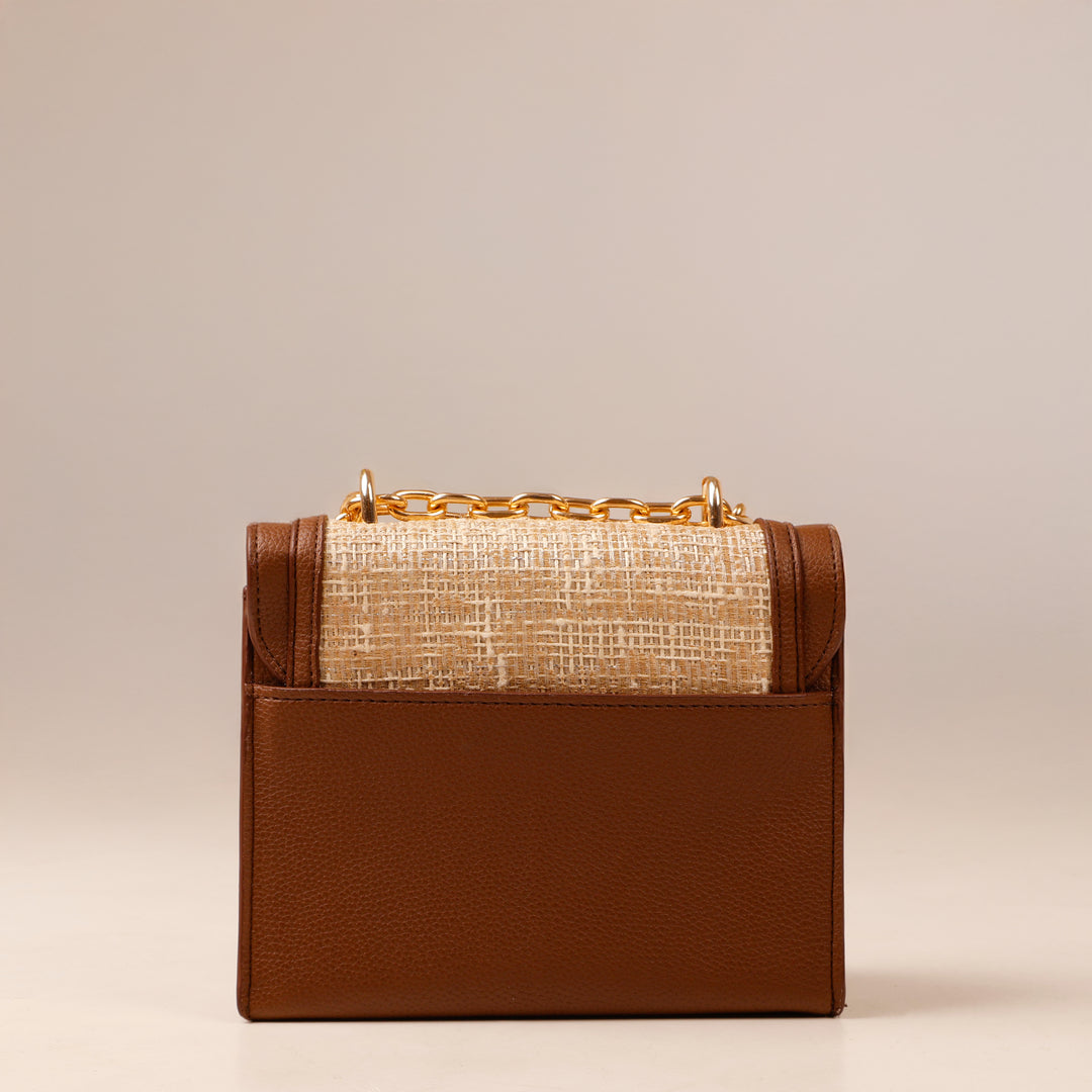 Tweed Lux Flap Bag - Suave Bags