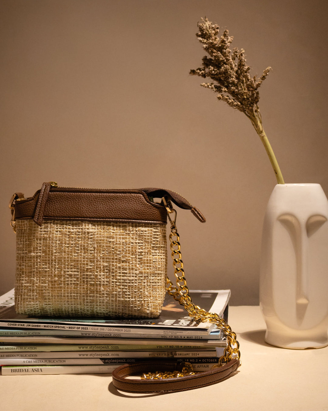 Savannah Crossbody Mini - Suave Bags Mocha Brown