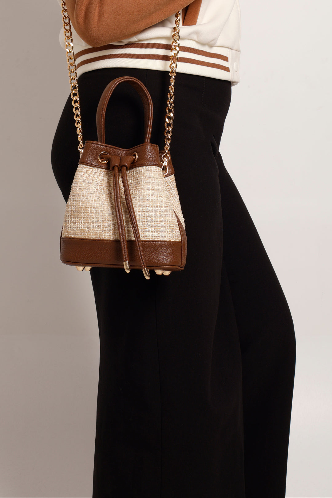 The Urban Tweed Bucket Bag - Suave Bags