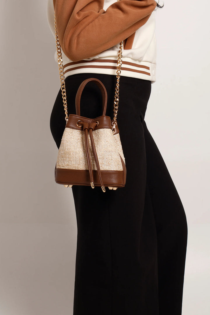 The Urban Tweed Bucket Bag - Suave Bags