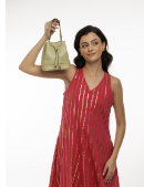 Kelli Rockstud Bucket Bag - Suave Bags Sage Green