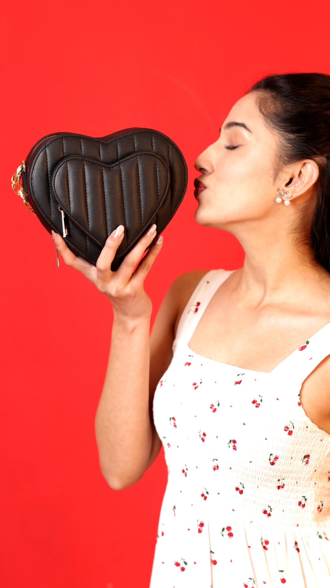 Black Sweetheart Duo Bag