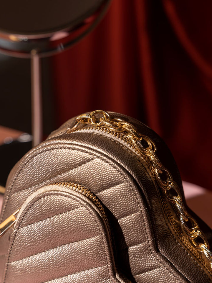 Bronze Sweetheart Duo Bag